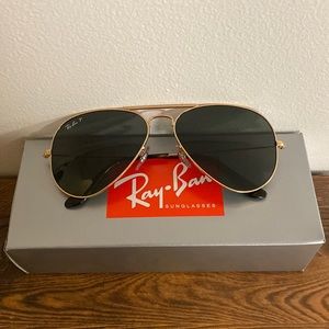 Ray-Ban Gold Aviators